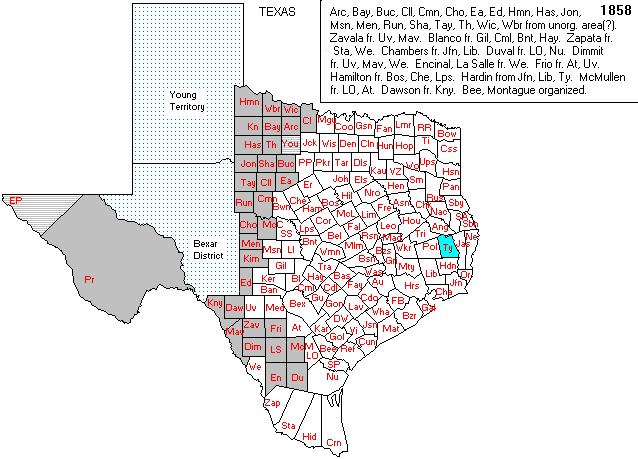 1858 Texas